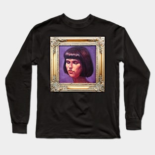 Portrait of Sharni Long Sleeve T-Shirt